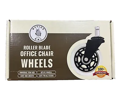 Roller Blade Office Chair Wheels Set Of 5 • $19.99