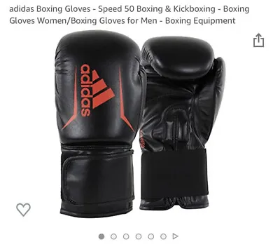 Adidas Speed 50 Boxing  12oz Gloves In Black • $19.99