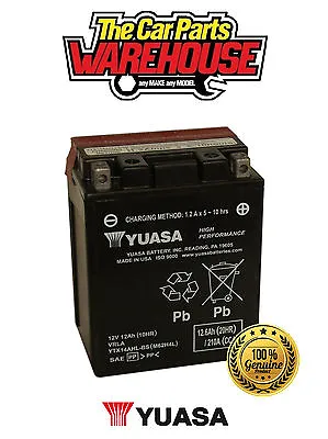 YTX14AHL-BS Genuine Yuasa Motorcycle ATV Quad Buggy Battery XX With Acid Xx • £86.95