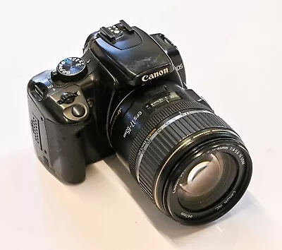 Canon EOS Body SLR 10.1MP Rebel XTi SLR With Canon 17-55mm F4-5.6 Zoom Lens • £15