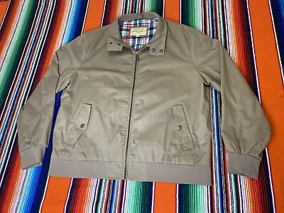 Vintage Harrington Brown Jacket Made In England Size Large Mod Ska • $75.99