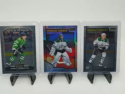 Dallas Stars Lot (9): OPCP Rookies Rainbows Oettinger Robertson Wyatt Pavelski • $68.35