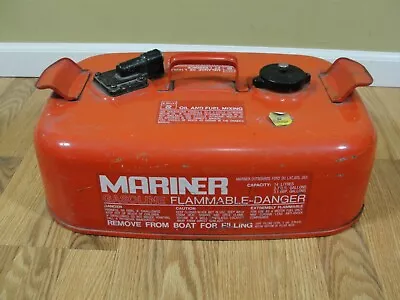 Very Rare Vintage Mariner Outboard Fuel Tank Gas Can 3.7 Gallon Nice • $149.95