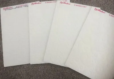£24 • Buy 4 Spellbinder M-Bossabilities A5 Sized Embossing Folders