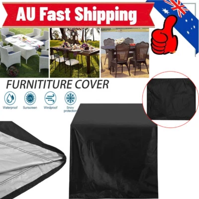 $13.90 • Buy Waterproof Outdoor Furniture Cover Patio UV Sofa Table Rustproof Protector