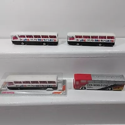 Majorette Diecast Buses Job Lot X4 N233 • £8