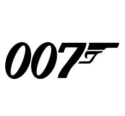 007 James Bond Secret Agent Vinyl Decal - Phone Car Tablet Laptop Wall Window • £2.25