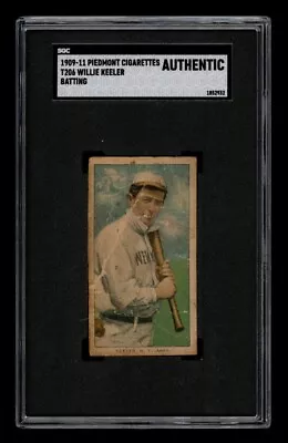 1909-11 T206 Set-Break Willie Keeler Batting Piedmont SGC AUTHENTIC • $0.79