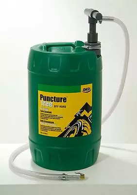 OKO 25 LITRE OFF ROAD TYRE SEALANT DRUM - Includes Pump Puncture Free 25L LTR  • £179.95