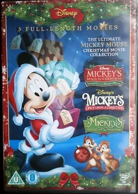 Mickeys Magical Christmas: Scrooge/a Xmas Caroloncetwice Mouse Disney Dvd Box • £6.99