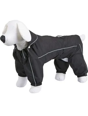 Kerbl Manchester Dog Rain Coat Jacket Waterproof Size M Black • £9.95