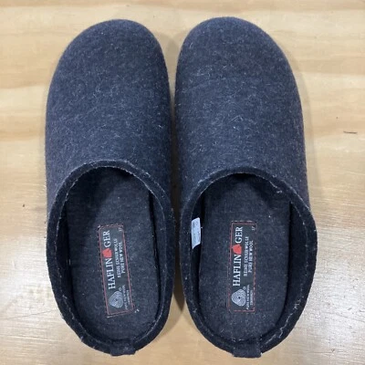 £28.84 • Buy Haflinger Flair Soft Slippers Grafit Gray EUR 37 Boiled Wool Size 6-6.5 Women’s