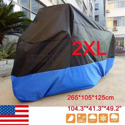 2XL Motorcycle Cover For Honda Shadow Aero ACE Sabre Spirit 1100 750 600 Cruiser • $26.95