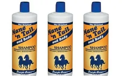 BL Mane'n Tail The Original Shampoo 32 Oz : Pack Of THREE • $44.45