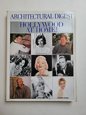 ARCHITECTURAL DIGEST MAGAZINE April 2000 Vintage Clark Gable Natalie Wood • $16.78