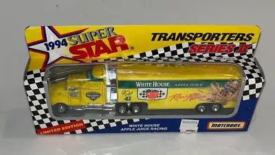 Matchbox Transporters KENWORTH SEMI TRACTOR TRAILER / WHITE HOUSE APPLE JUICE • $12.75