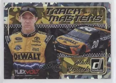 2017 Panini Donruss NASCAR Track Masters Cracked Ice /999 Matt Kenseth #TM5 HOF • $2.61