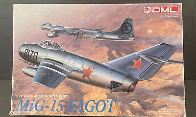 DML - 1/72 - Mig-15 Fagot Dragon 2510 New In Box Sealed Kit • $24.99