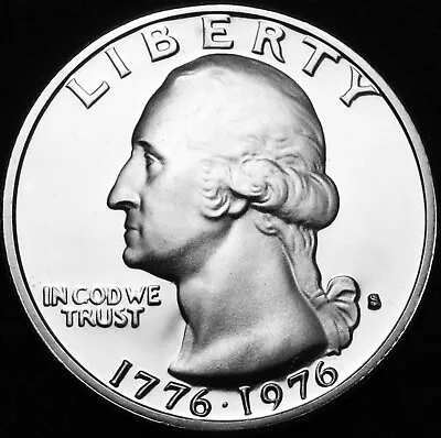 1976 S Washington Gem PROOF Quarter Clad US Mint Coin • $5.98