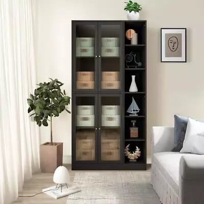 71  Tall Freestanding Kitchen Pantry Cabinet Kitchen Storage Cabinet 3 Colors • $205.69