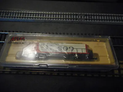 Atlas N Scale Diesel Locomotive GP-7 Soo Line Boxed Great Condition Tested • £62