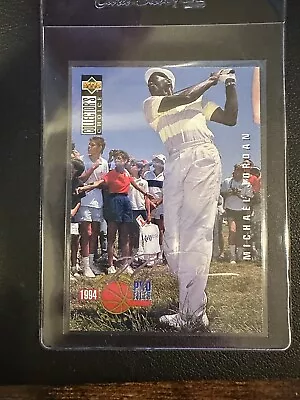 1994-95 Collector's Choice Silver Signature Michael Jordan #204 MJ Golfing  • $15