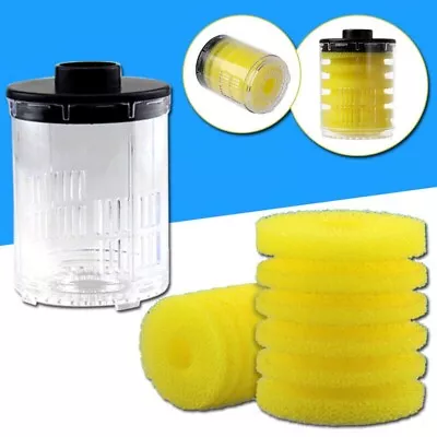 Fish Tank Filter Sponge Aquarium Cylindrical Filter Cotton Filter Accessories • $12.96