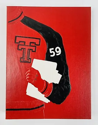 Vintage College Yearbook - Texas Tech University LA VENTANA 1959 • $19.87