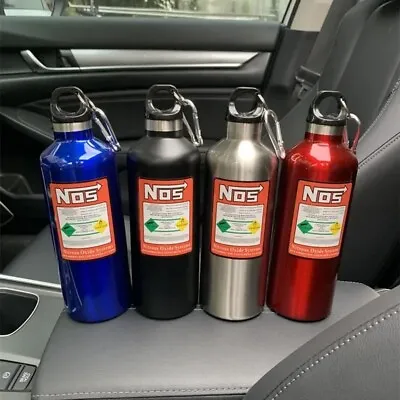 NOS Nitrous Insulated Water Bottle Canteen Outdoors Sports Stainless Steel Cup • $24