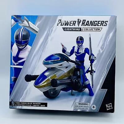 Power Rangers Lightning Collection Time Force BLUE Ranger  Vector Cycle Set • $11.99