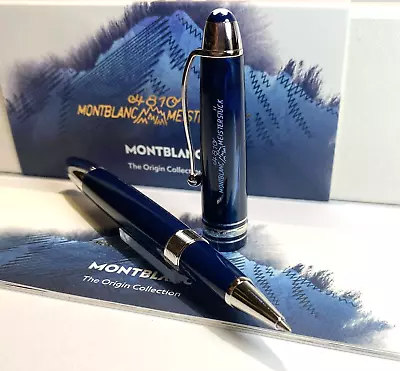 MONTBLANC MEISTERSTÜCK 100Y  The Origin Collection   - LE GRAND ROLLERBALL BLUE • $910