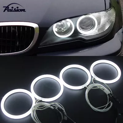 4Pcs CCFL Angel Eyes Warm White Halo Rings For BMW E46 2Door Coupe 320 325 330i  • $29.99