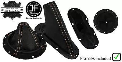 Beige Stitch Leather Shift + E Brake Boot+plastic Frame For Dodge Viper 03-06 • $317.73