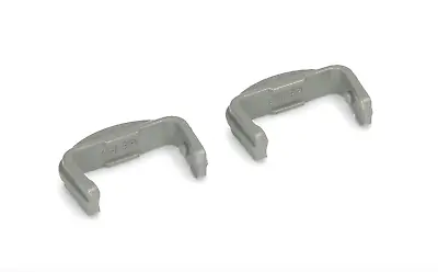 X2 GENUINE BEKO DISHWASHER FRONT BASKET RAIL END CAPS SET DFN05410X • $18.50