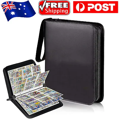 900 Pockets For Pokemon Card Folder Trading Cards Album Portfolio Pocket Binder • $38.89