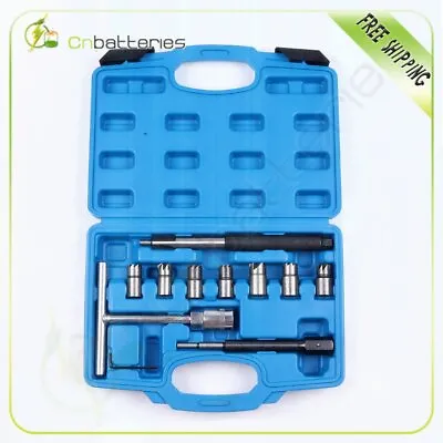 For BMW Mercedes-Benz 10 PCS Diesel Injector Seat Cutter Set Car Repair Tool • $32.50