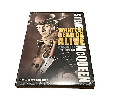 Steve McQueen Wanted Dead Or Alive DVD NEW SEALED Season 1 - 36 Episodes RARE • $9.99