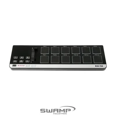 12 Pad MIDI Drum Machine - MIDI Controller Pads And Transport Playback Controls • $38.61