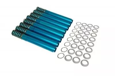 Blue Aluminum Spring Loaded Push Rod Tube Set 8 Vw Bug Ghia Thing Bus Empi 9096 • $95.99