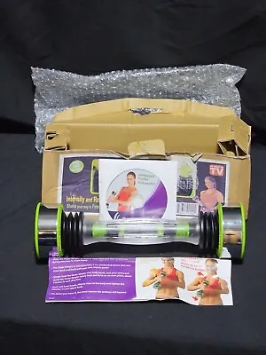 Rare 3LB Shake Weight Pro For Men & Woman  Black Clear & Green DVD        • $34.99