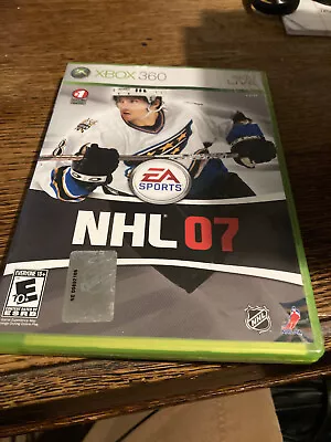 $5 • Buy NHL 07 (Microsoft Xbox 360, 2006) Complete Tested Working -CIB COMPLETE