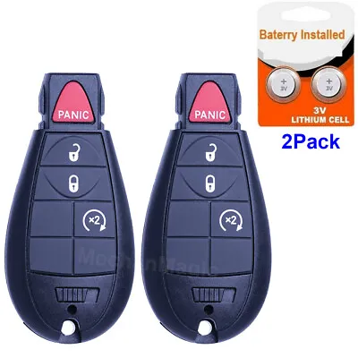 2 Remote Start Car Key Fob For 2009 2010 2011 2012 Dodge Ram 1500 2500 3500  • $13.25