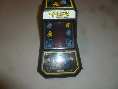Vintage Pacman Coleco Electronic Game Tabletop 1982 Mini Arcade Midway Pac Man  • $99.99