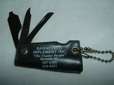 Vintage Barneveld Barnveld Wi  Pocket Manicure Set Knife Clipper File  Key Chain • $9.99