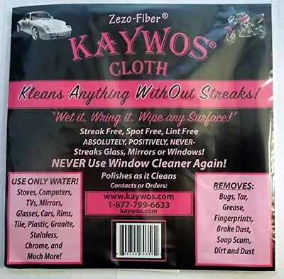 Zezo Fiber Miracle Cleaning And Polishing Cloth By Kaywos 5 • $24.81