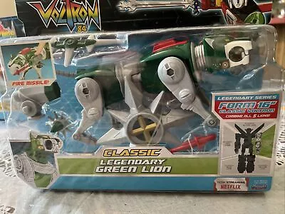 Dreamworks Voltron 84 Legendary Defender Classic GREEN LION Forming Playmates • $75