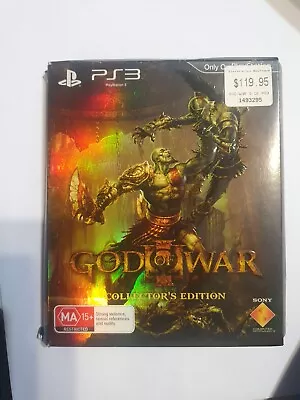 God Of War Iii Collector's Edition - Ps3 Playstation 3 - Disc  Vgc - Free Post • $24.90