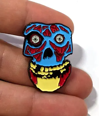 THE MISFITS -They Live Alien Enamel Pin Glen Danzig Walk Among Us Crimson Ghost • $6.95