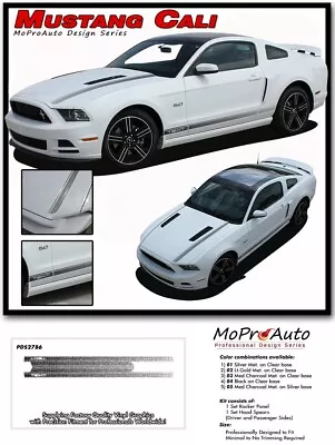 MUSTANG CALI 2013-2014 Ford Mustang California GT/CS Digital Graphics Pro Vinyl • $111.67