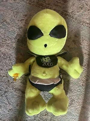 Vintage NANCO Year 2000 Rave Baby Space Alien Plush 22’’ W/ Pacifier And Bib Y2K • $29.95